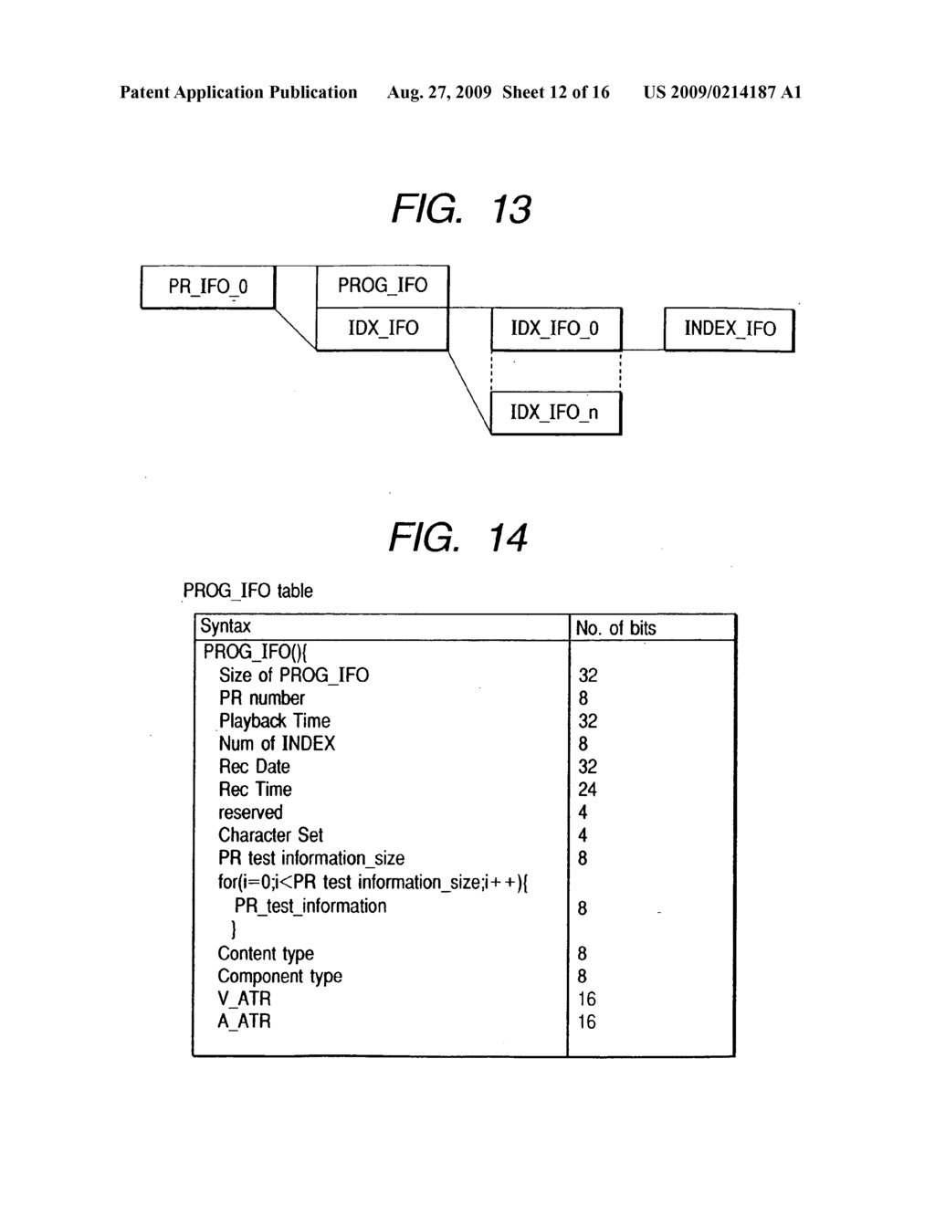 Method and apparatus for generating information signal to be recorded - diagram, schematic, and image 13