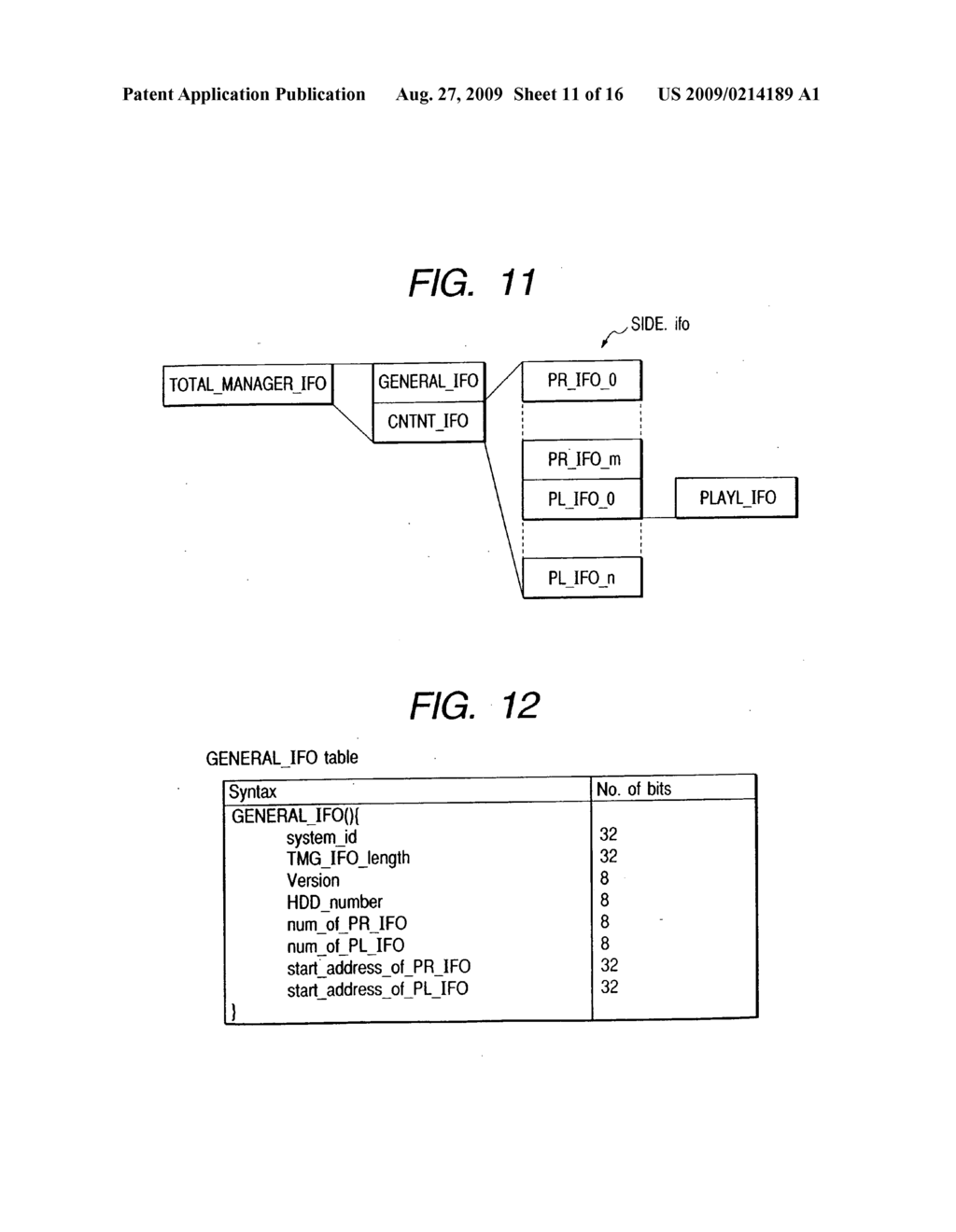 Method and apparatus for generating information signal to be recorded - diagram, schematic, and image 12