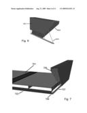 Set of components used to fabricate enclosed and elevated roadways that are intended for use by bicycles, other small vehicles and pedestrians; and a process, utilizing said components, for planning and designing such a roadway diagram and image