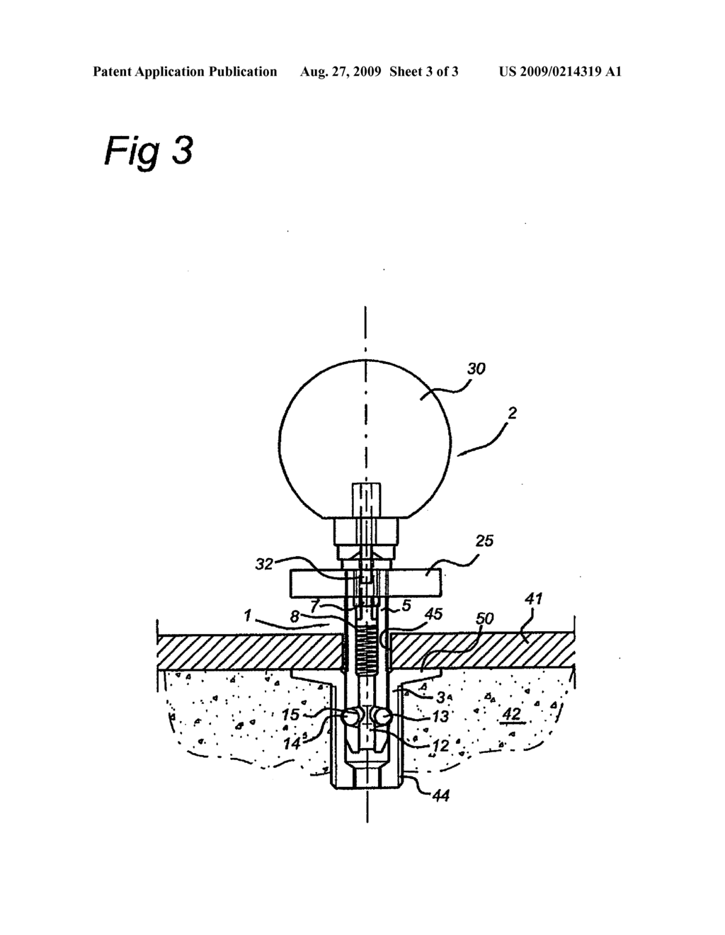 Fastening device and an unlocking and placement tool for such a fastening device - diagram, schematic, and image 04