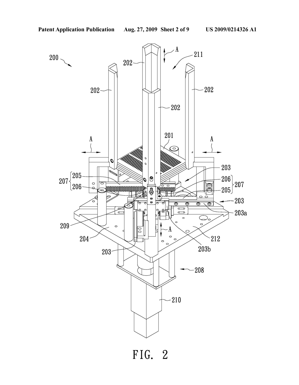 SYSTEM AND METHOD FOR INSPECTING CHIPS IN A TRAY AND TRAY HANDLING APPARATUS THEREOF - diagram, schematic, and image 03