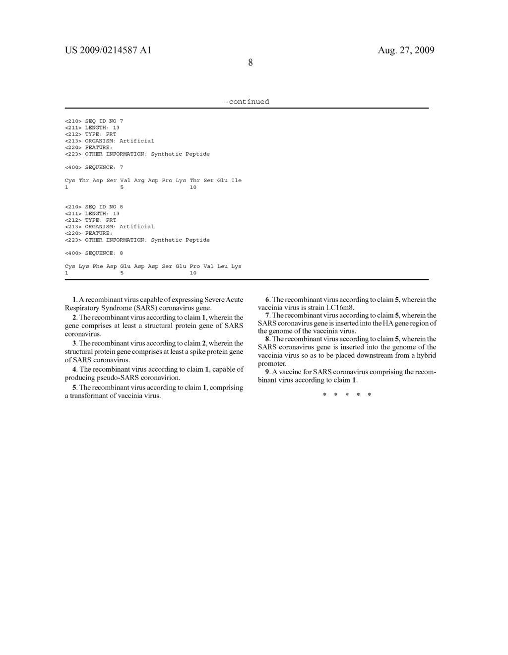 Recombinant virus and use thereof - diagram, schematic, and image 15