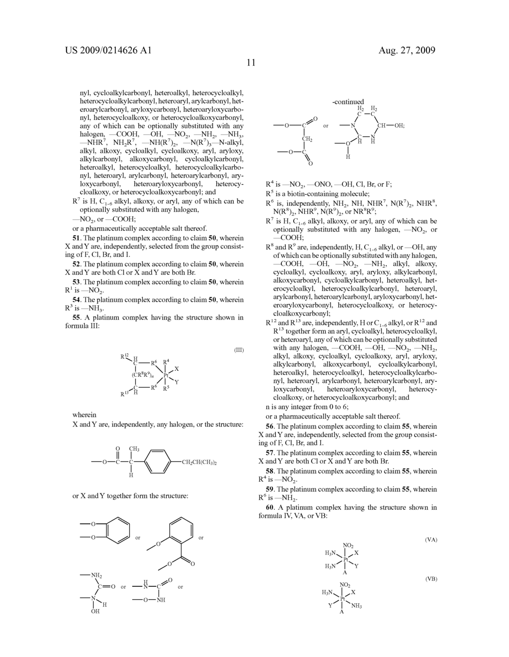 Platinum Complexes For Targeted Drug Delivery - diagram, schematic, and image 12