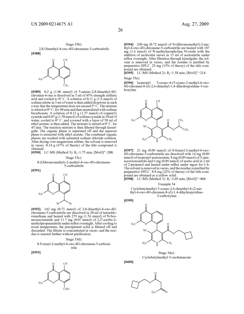 4-Chromenonyl-1,4-dihydropyridinecarbonitriles and the use thereof - diagram, schematic, and image 27