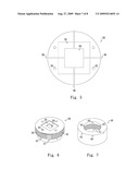 HOT PRESS MOLD FOR MEA OF FUEL CELL diagram and image