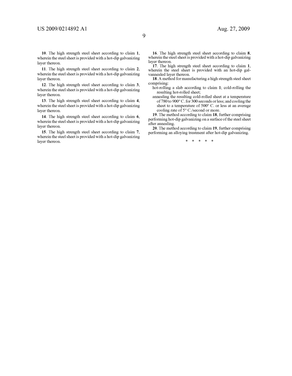 HIGH STRENGTH STEEL SHEET HAVING SUPERIOR DUCTILITY AND METHOD FOR MANUFACTURING THE SAME - diagram, schematic, and image 10