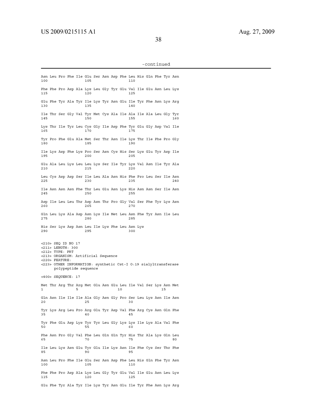 SIALYLTRANSFERASES COMPRISING CONSERVED SEQUENCE MOTIFS - diagram, schematic, and image 46