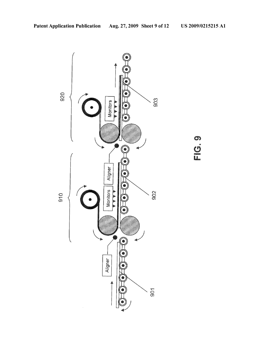 METHOD AND APPARATUS FOR MANUFACTURING MULTI-LAYERED ELECTRO-OPTIC DEVICES - diagram, schematic, and image 10