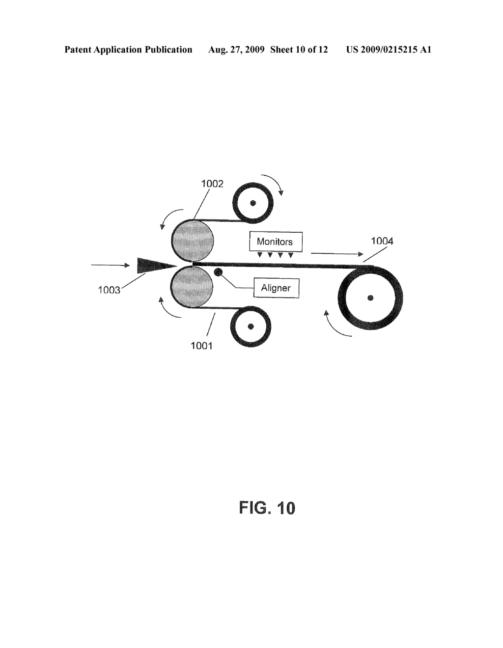 METHOD AND APPARATUS FOR MANUFACTURING MULTI-LAYERED ELECTRO-OPTIC DEVICES - diagram, schematic, and image 11