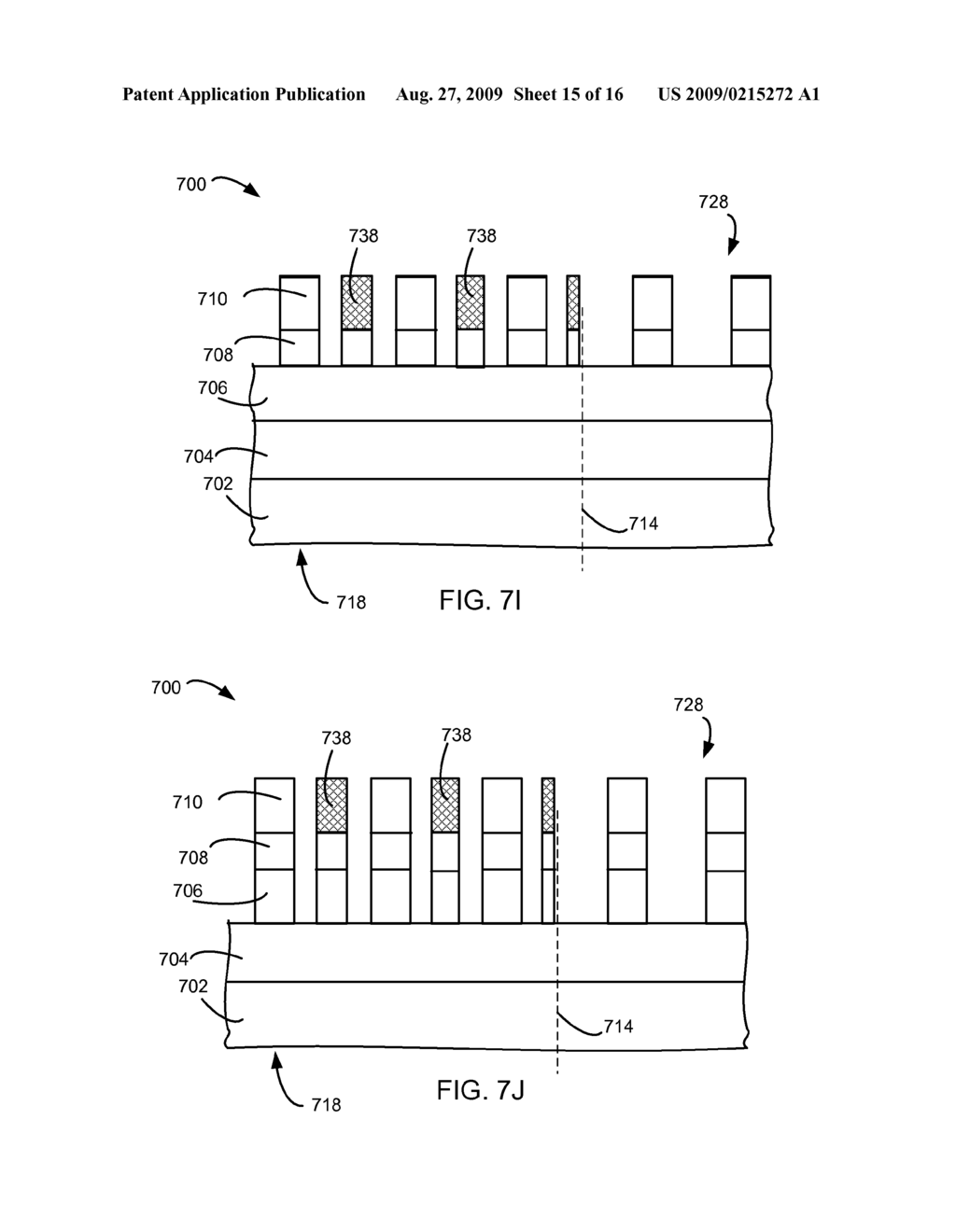 DOUBLE MASK SELF-ALIGNED DOUBLE PATTERNING TECHNOLOGY (SADPT) PROCESS - diagram, schematic, and image 16