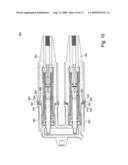 Separable Connector System with Vents in Bushing Nose diagram and image