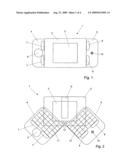 MOBILE COMMUNICATION AND/OR GAMING TERMINAL diagram and image