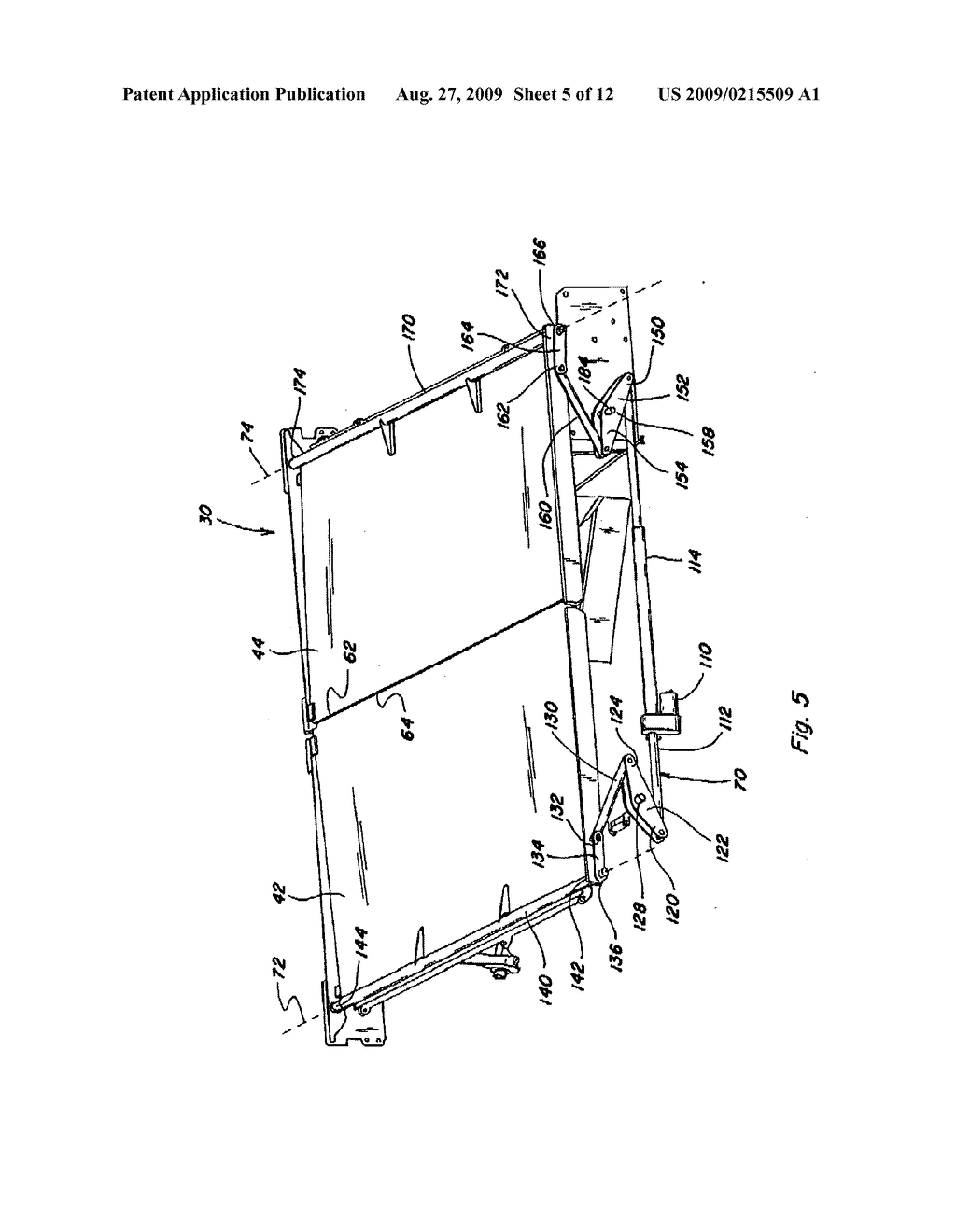 AUTOMATEDLY FOLDABLE AND UNFOLDABLE GRAIN TANK EXTENSION AND COVER FOR AN AGRICULTURAL HARVESTING MACHINE - diagram, schematic, and image 06