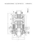 HYDRAULICALLY LOCKING LIMITED SLIP DIFFERENTIAL diagram and image