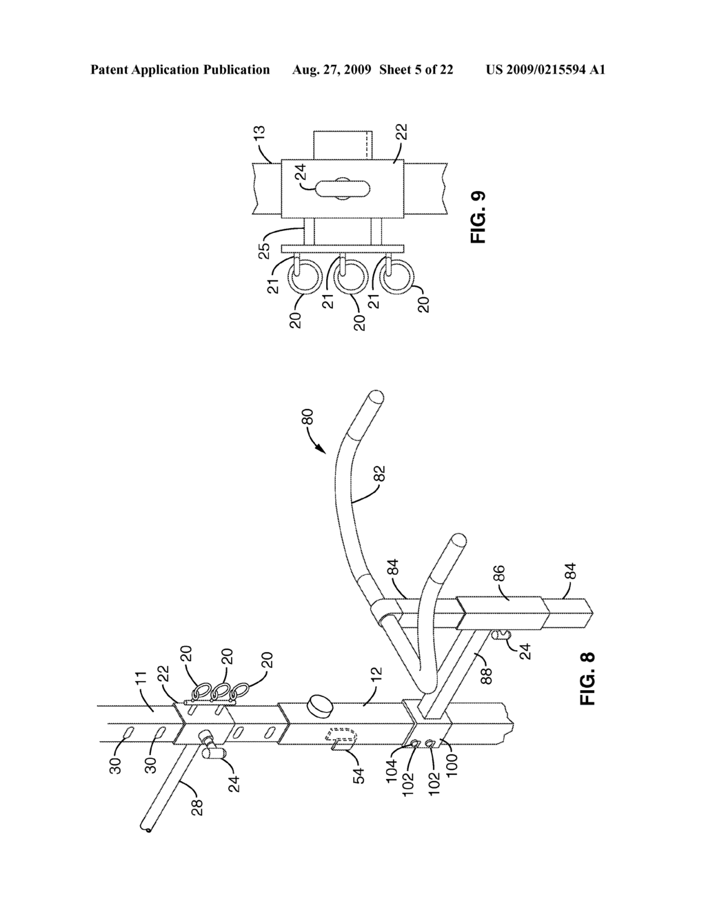 EXERCISE SYSTEM UTILIZING ELASTIC BANDS - diagram, schematic, and image 06