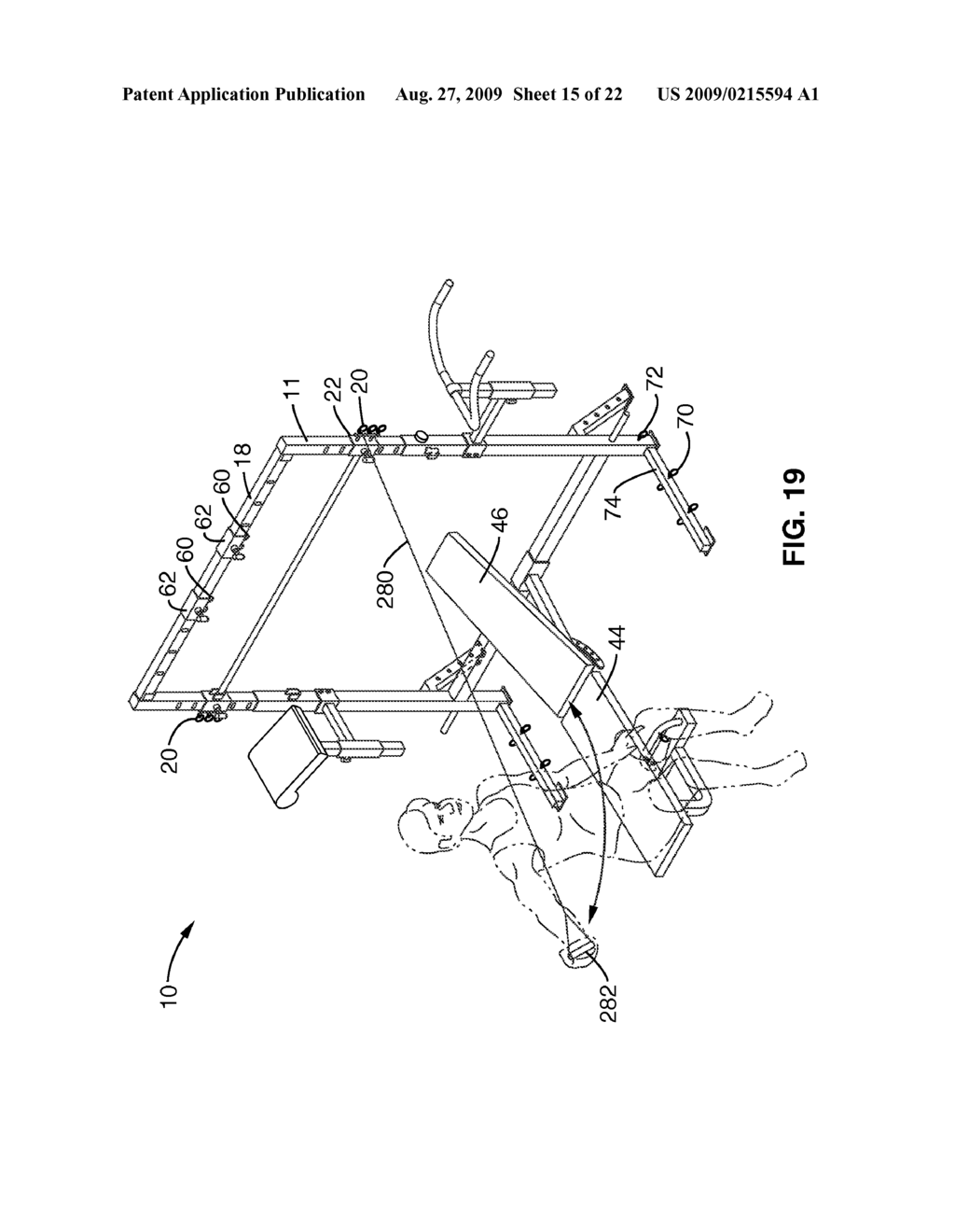 EXERCISE SYSTEM UTILIZING ELASTIC BANDS - diagram, schematic, and image 16