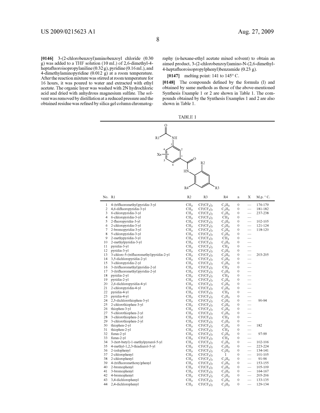 Insecticidal 3-acylaminobenzanilides - diagram, schematic, and image 09