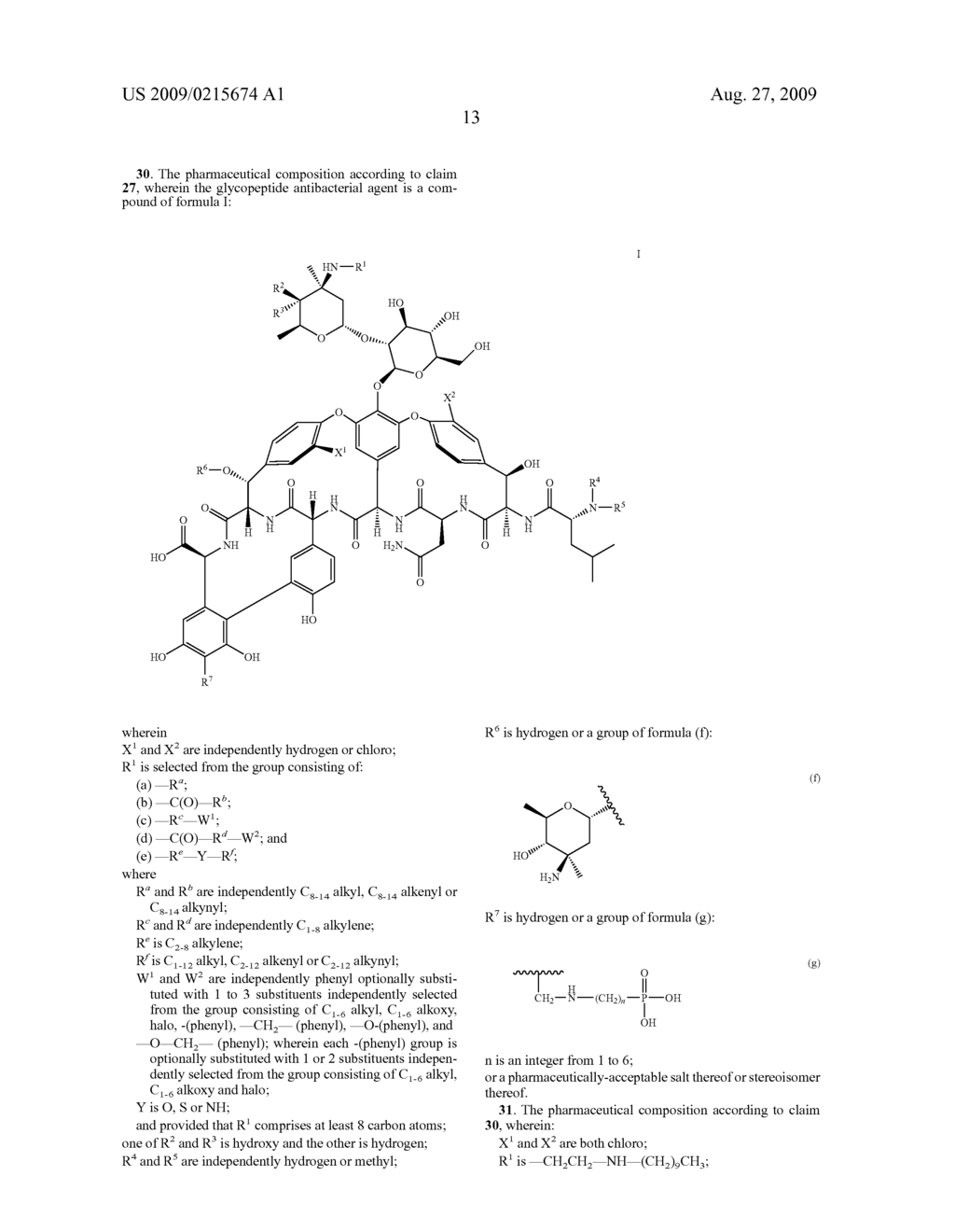 USE OF A POLYENE MACROLIDE ANTIFUNGAL AGENT IN COMBINATION WITH A GLYCOPEPTIDE ANTIBACTERIAL AGENT - diagram, schematic, and image 14