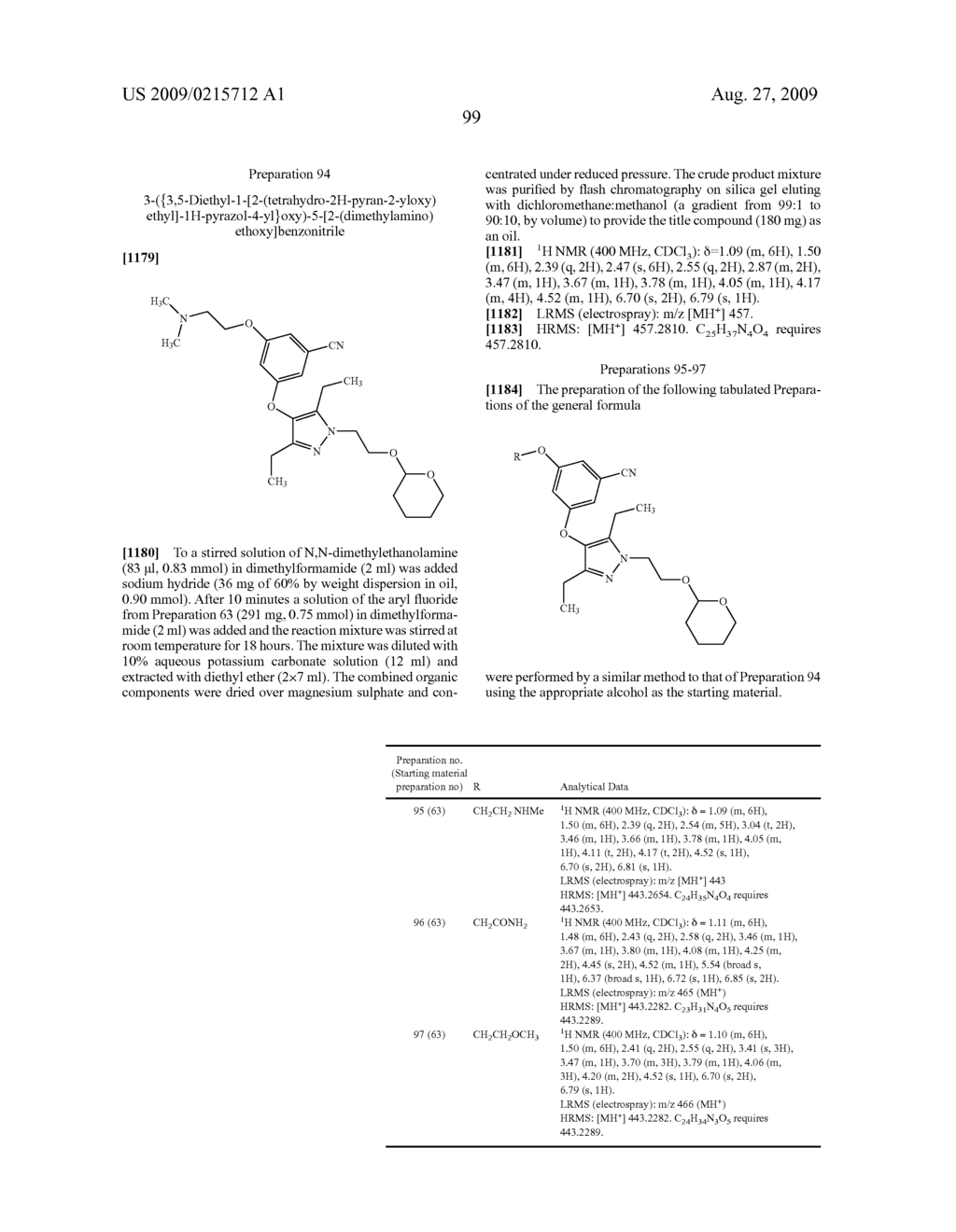 PYRAZOLE DERIVATIVES - diagram, schematic, and image 100