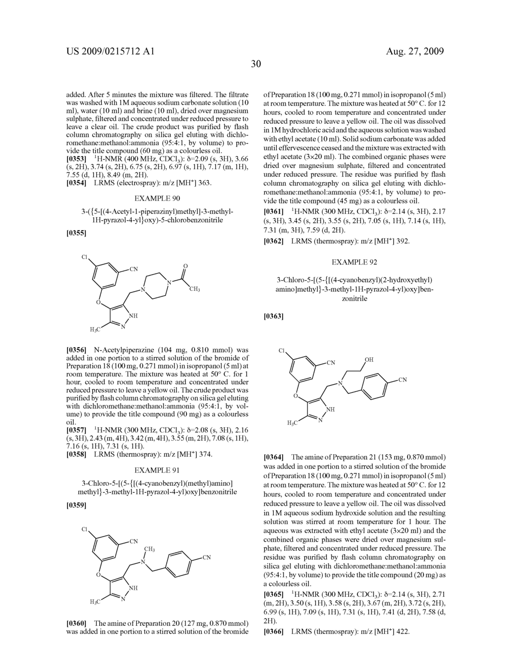 PYRAZOLE DERIVATIVES - diagram, schematic, and image 31