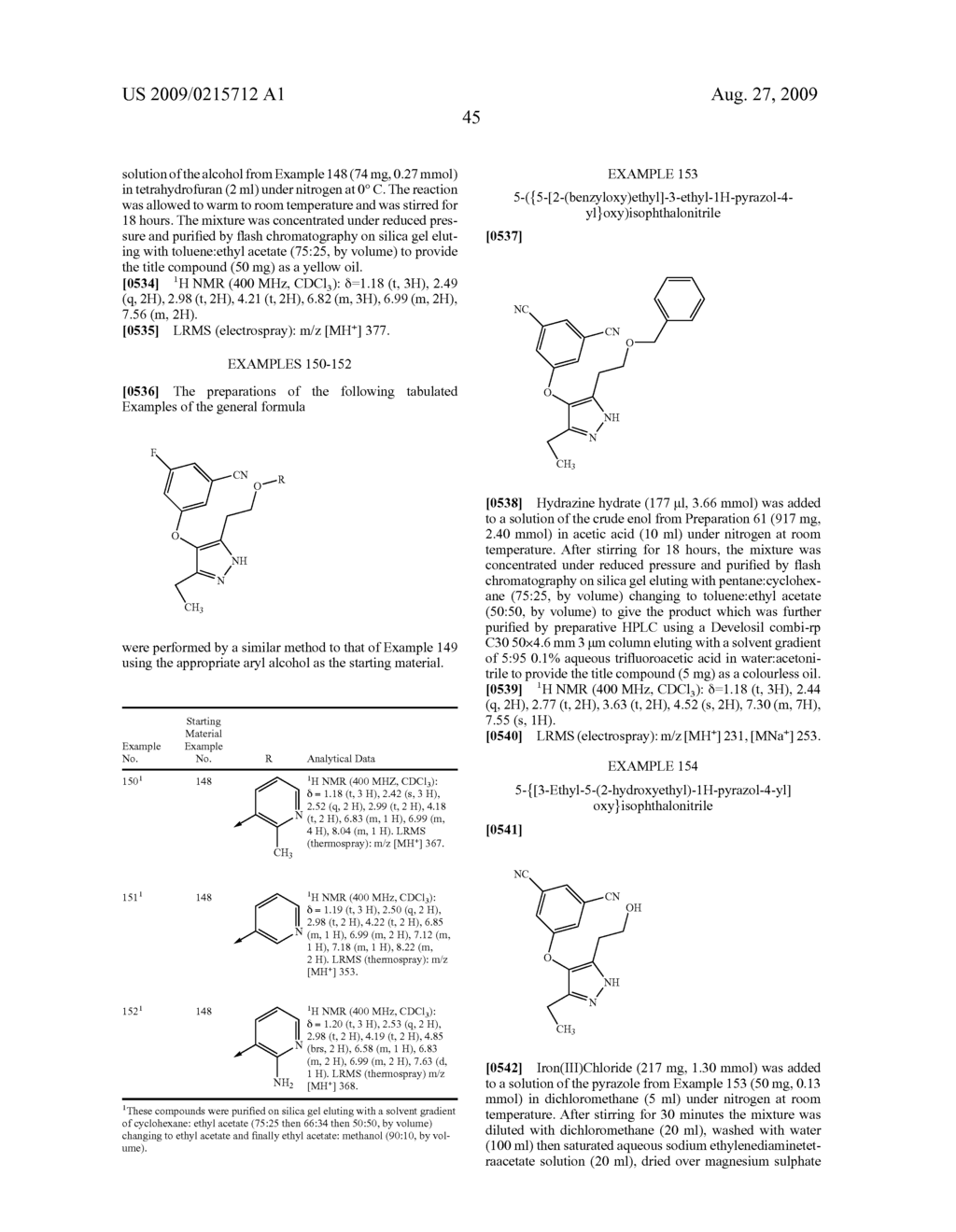 PYRAZOLE DERIVATIVES - diagram, schematic, and image 46