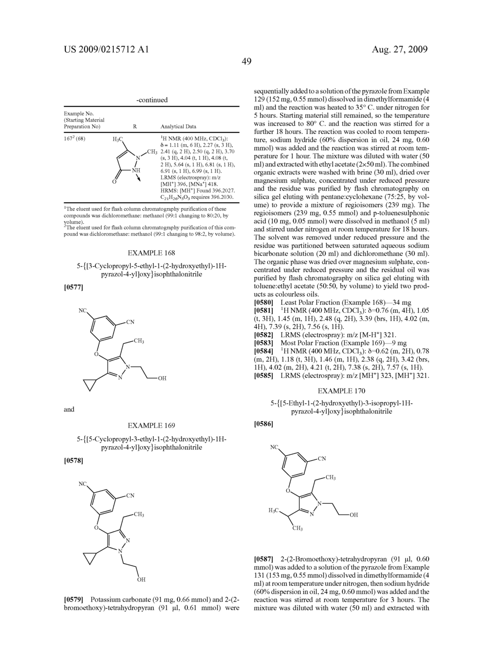 PYRAZOLE DERIVATIVES - diagram, schematic, and image 50