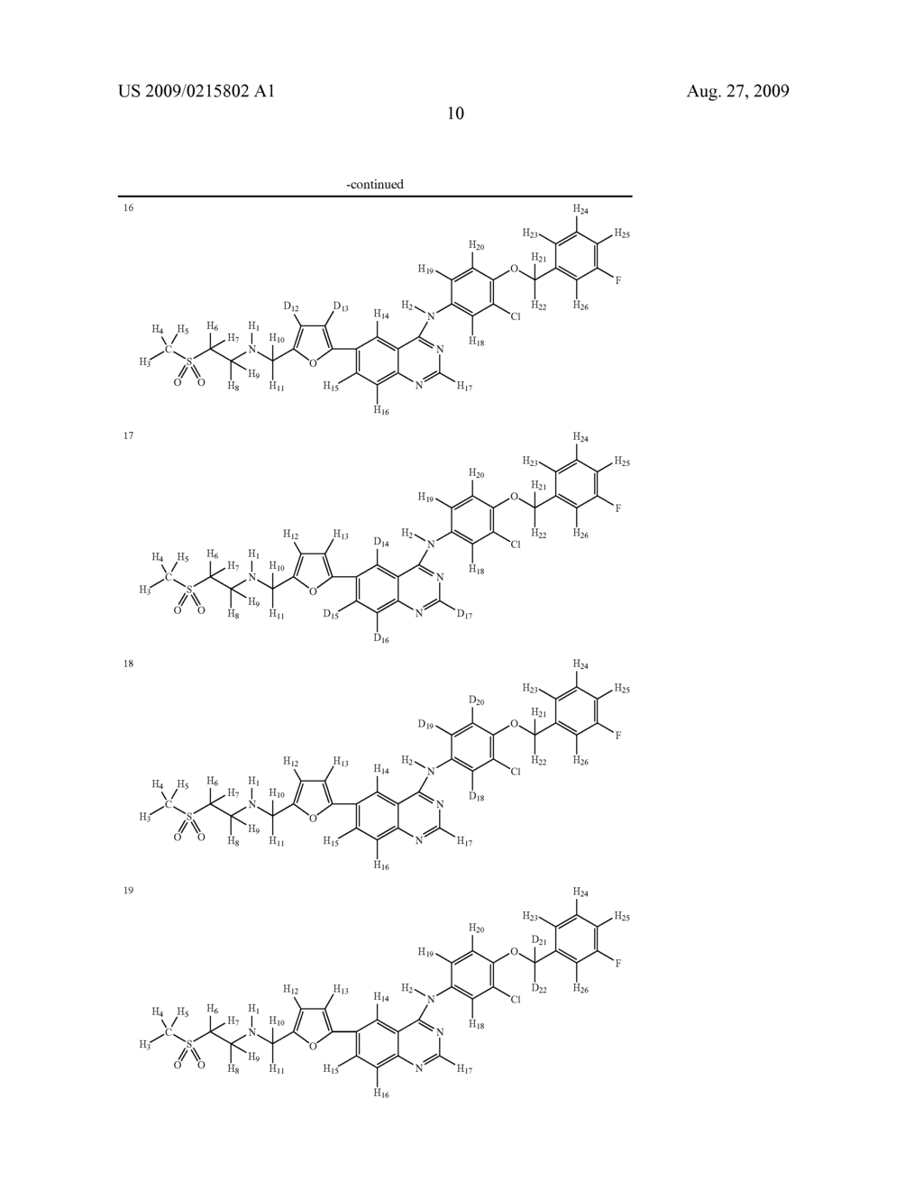 DEUTERIUM-ENRICHED LAPATINIB - diagram, schematic, and image 11