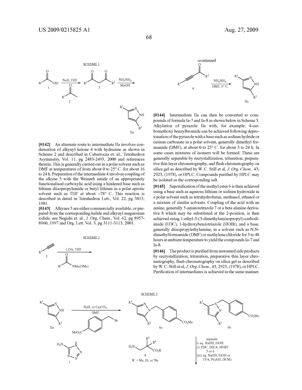 SUBSTITUTED PYRAZOLES, COMPOSITIONS CONTAINING SUCH COMPOUNDS AND METHODS OF USE - diagram, schematic, and image 69