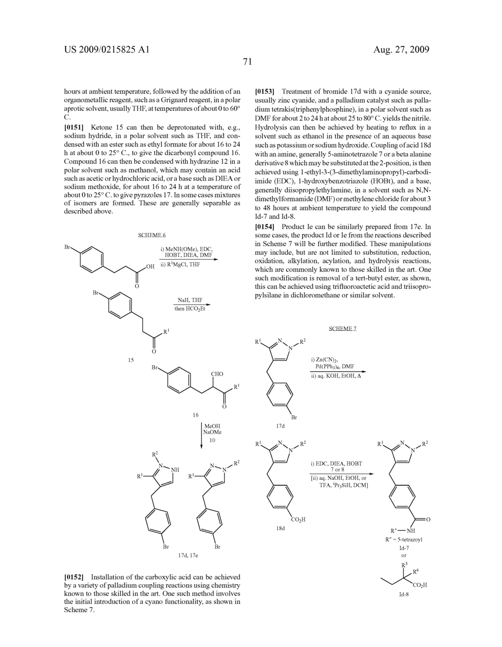 SUBSTITUTED PYRAZOLES, COMPOSITIONS CONTAINING SUCH COMPOUNDS AND METHODS OF USE - diagram, schematic, and image 72