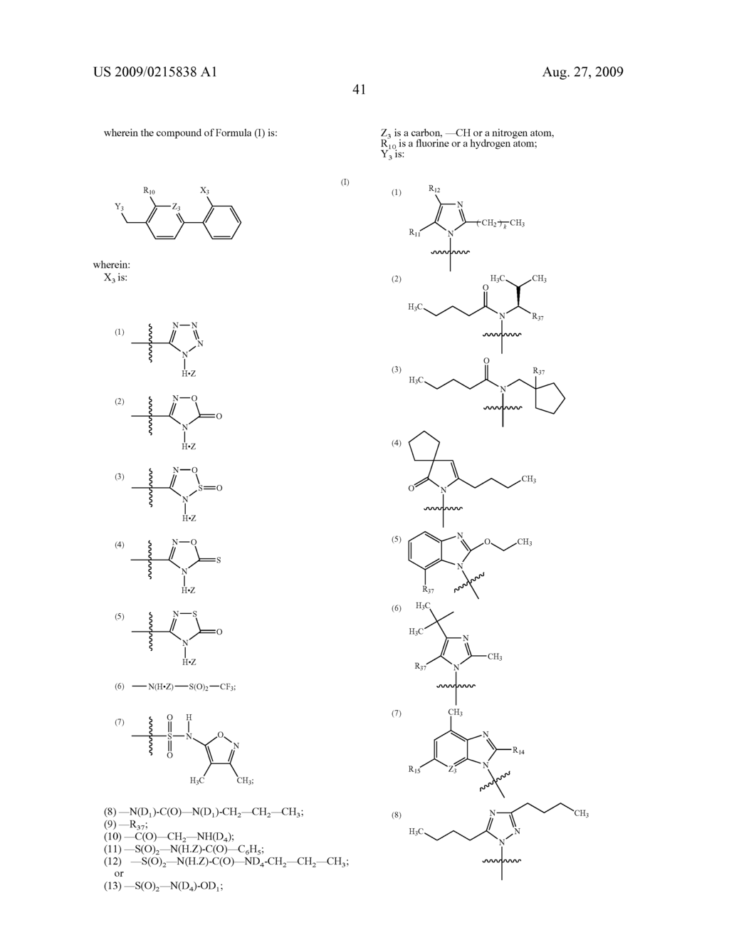 ORGANIC NITRIC OXIDE ENHANCING SALTS OF ANGIOTENSIN II ANTAGONISTS, COMPOSITIONS AND METHODS OF USE - diagram, schematic, and image 42