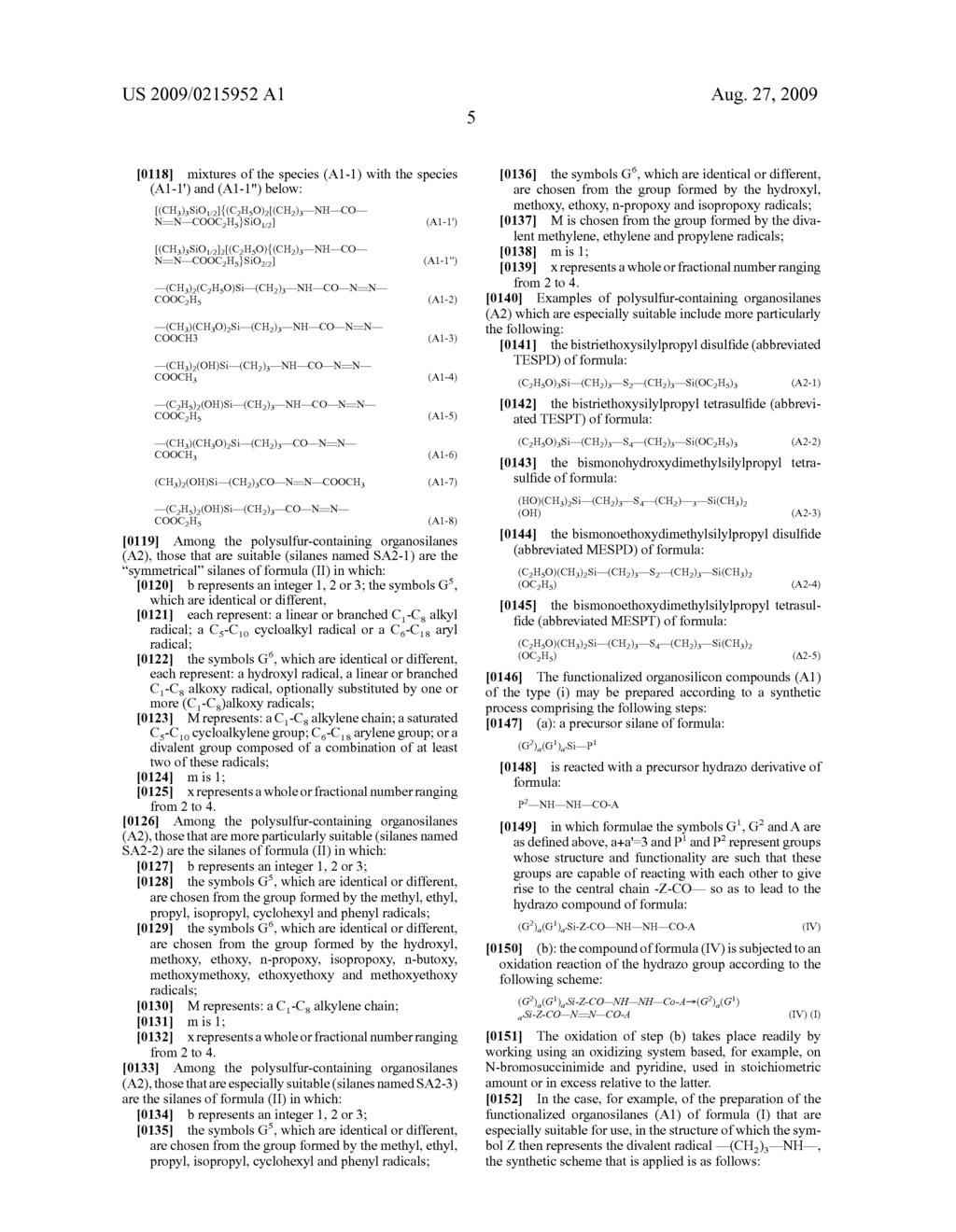 Rubber compositions comprising two different coupling agents and also inorganic fillers - diagram, schematic, and image 06