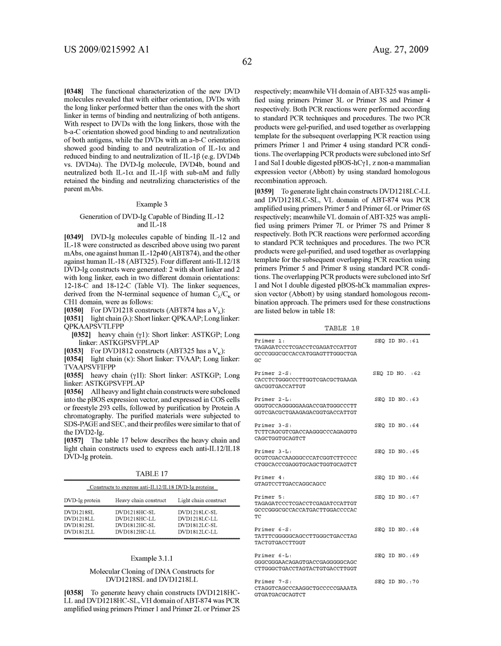 Dual variable domain immunoglobulin and uses thereof - diagram, schematic, and image 65