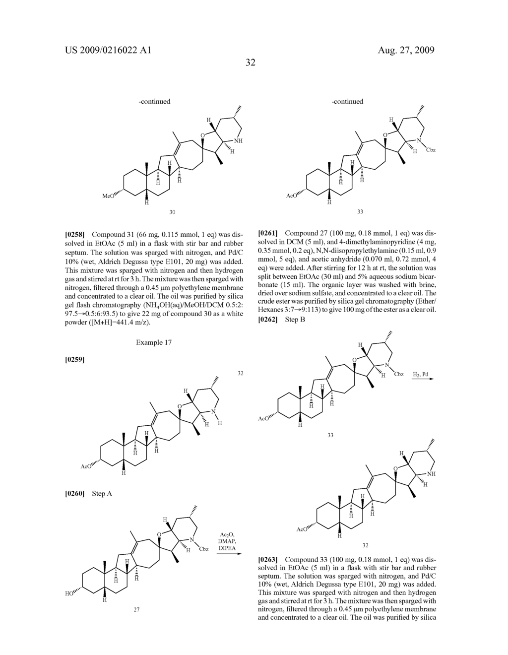 CYCLOPAMINE ANALOGS - diagram, schematic, and image 33