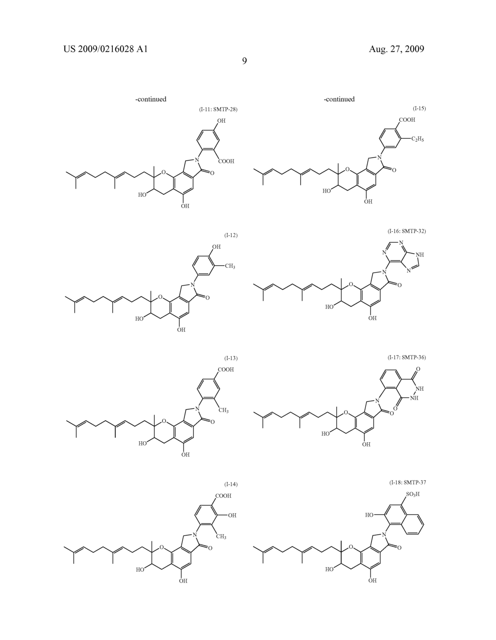 Triprenyl phenol compound, process for production of triprenyl phenol compound, and thrombolysis enhancer - diagram, schematic, and image 14