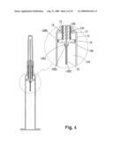 Automatically retractable safety blood sampler diagram and image