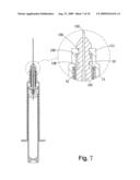 Automatically retractable safety blood sampler diagram and image