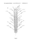 Stent for the positioning and anchoring of a valvular prosthesis diagram and image