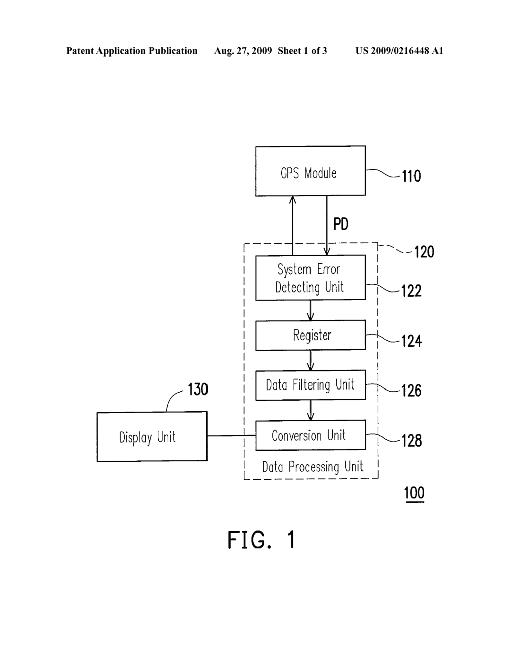 GLOBAL POSITIONING SYSTEM NAVIGATION APPARATUS AND POSITIONING METHOD THEREOF - diagram, schematic, and image 02