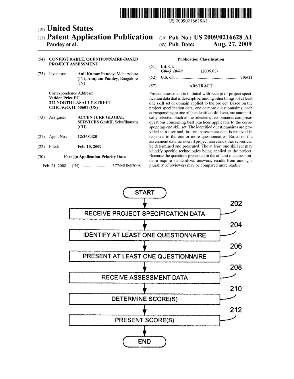 CONFIGURABLE, QUESTIONNAIRE-BASED PROJECT ASSESSMENT - diagram, schematic, and image 01