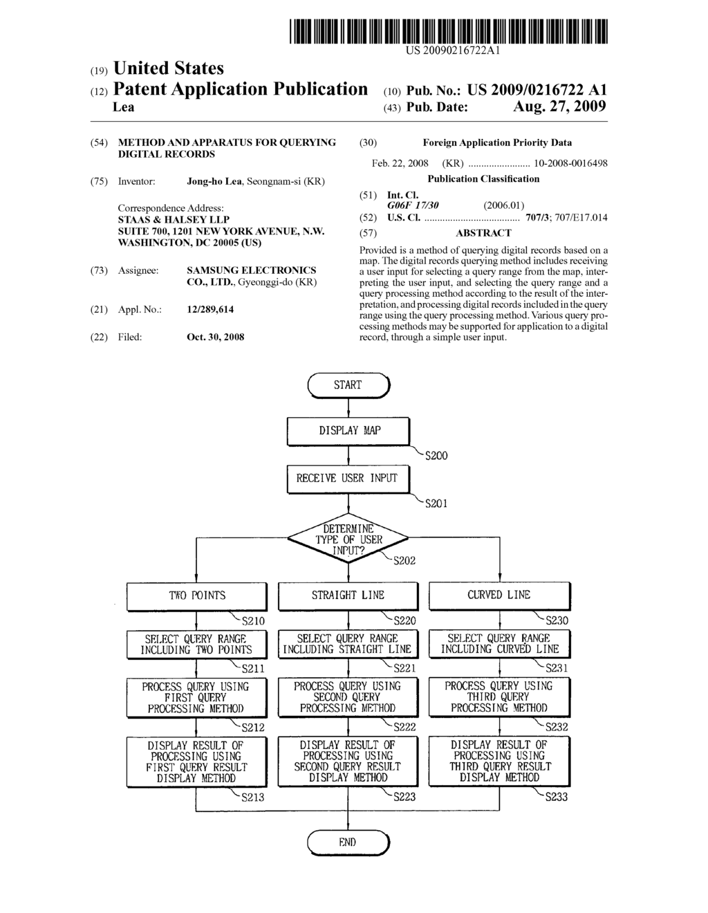 Method and apparatus for querying digital records - diagram, schematic, and image 01