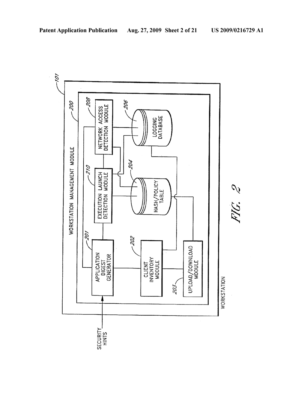 SYSTEM AND METHOD OF MONITORING AND CONTROLLING APPLICATION FILES - diagram, schematic, and image 03