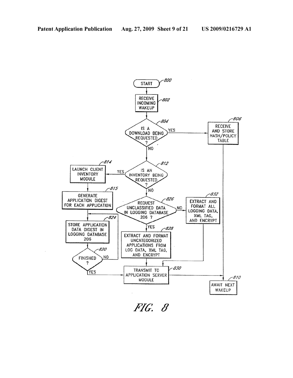 SYSTEM AND METHOD OF MONITORING AND CONTROLLING APPLICATION FILES - diagram, schematic, and image 10