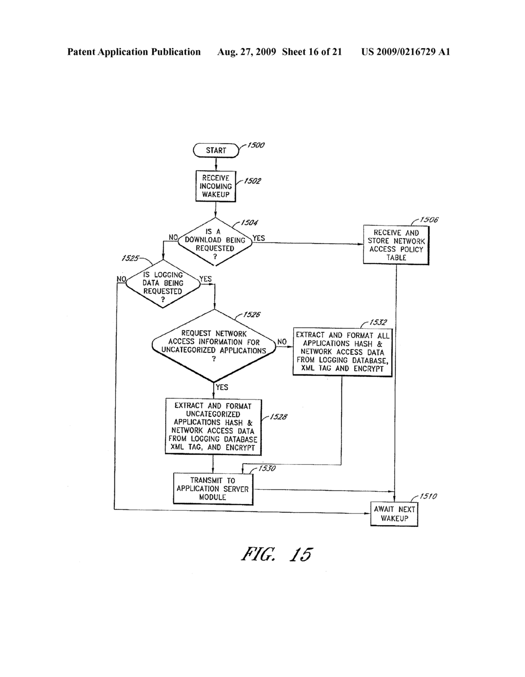 SYSTEM AND METHOD OF MONITORING AND CONTROLLING APPLICATION FILES - diagram, schematic, and image 17