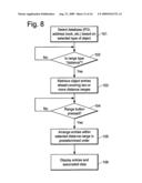 Method and apparatus for navigation system for searching objects based on multiple ranges of desired parameters diagram and image