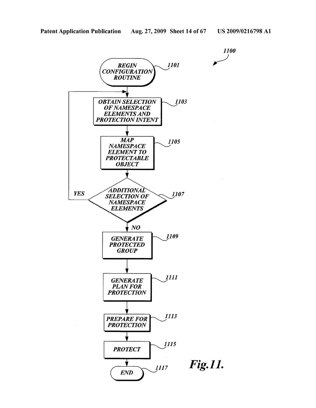 CONFIGURING A DATA PROTECTION SYSTEM - diagram, schematic, and image 15