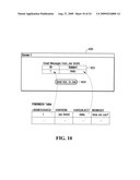 METHOD AND SOFTWARE FOR FACILITATING INTERACTION WITH A PERSONAL INFORMATION MANAGER APPLICATION AT A WIRELESS COMMUNICATION DEVICE diagram and image