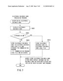 Electronic Business Card Exchange System and Method diagram and image