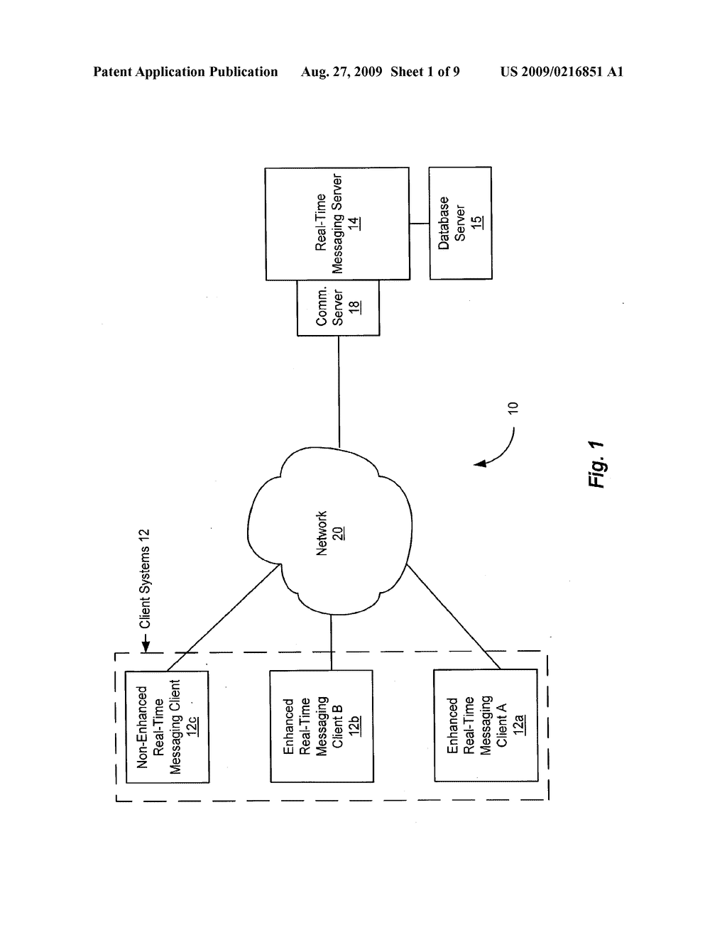 SYSTEM AND METHOD FOR IMMEDIATE AND DELAYED REAL-TIME COMMUNICATION ACTIVITIES USING AVAILABILITY DATA FROM COMMUNICATION THROUGH AN EXTERNAL INSTANT MESSAGING SYSTEM - diagram, schematic, and image 02