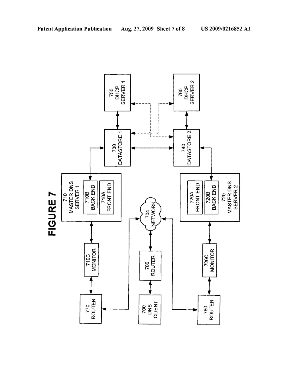 SYSTEM AND METHOD FOR UPDATING A DYNAMIC DOMAIN NAME SERVER - diagram, schematic, and image 08