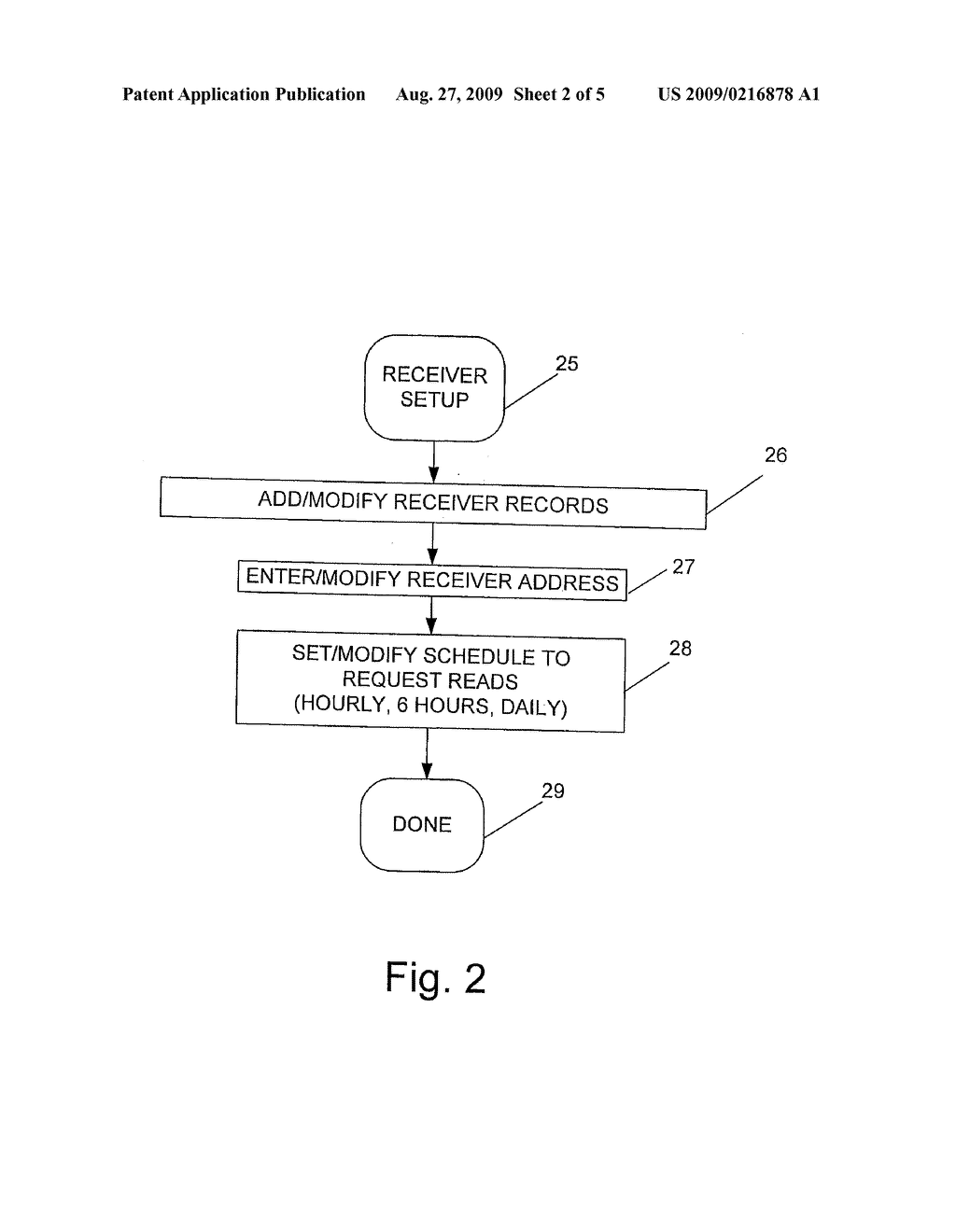 Method and System for Providing A Self-Populating Database for the Network Collection of Meter Data - diagram, schematic, and image 03